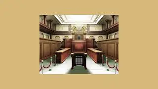 Apollo Justice: Ace Attorney - Courtroom Lobby ~ New Prelude - [slowed and reverb]