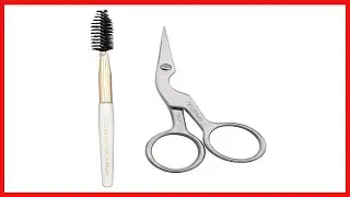 Tweezerman Brow Shaping Scissors and Brush