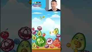 Fruit Merge: Durian King! 🍍🎮 Play Instantly, No Download Needed! #mobilegame #gaming #nodownload
