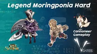 Moringponia Legend Hard Raid | Tree of Savior SEA Telsiai 2020 | Cannoneer Gameplay