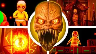 The Baby in Yellow - Dark Whispers Update | ALL NEW JUMPSCARES, CREEPY MOMENTS & CHASES (Showcase)