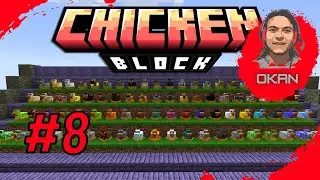 Minecraft Chicken Block - B&ouml;l&uuml;m 8