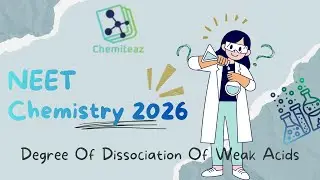 Solved | Degree of Dissociation of Weak Acids | Molar Conductivity Problem | Neet Chemistry - 2025 |