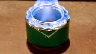 Portable Camping Stove - How to Make Portable Stove From Soda Can