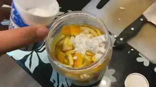 ORANGE SKIN AS CLEANING AGENT!!