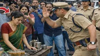 इंस्पेक्टर ने चाय वाली महिला को मारा थप्पड़...  नहीं जानता था, उसकी बेटी IPS अफसर है... फिर जो हुआ..