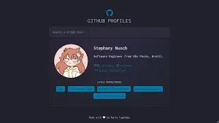 Day 28: Github Profiles - #50projects50days