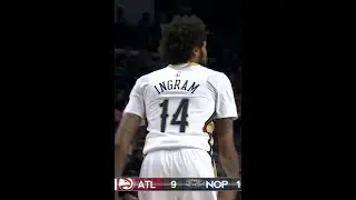 Brandon Ingram in mid-season from