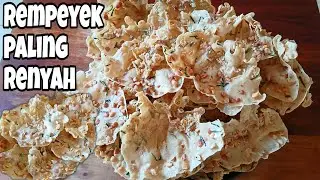 PASTI RENYAH PAKAI MAIZENA, COBAIN, PASTI BERHASIL, PEYEK KACANG TANAH TERENYAH
