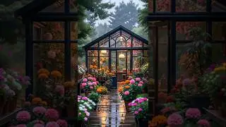 Inside a Beautiful Greenhouse 🌱✨ #Shorts #Greenhouse#Nature