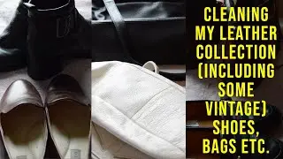How I Clean and Condition Leather Shoes, Handbags and Accessories (including some vintage finds)