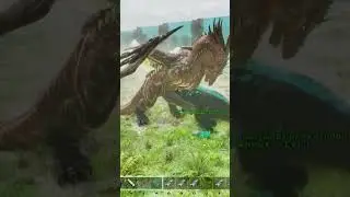 Yuty Vs Origin Dragon | Ark survival ascended | Ark mods | Ark battles | gameplay