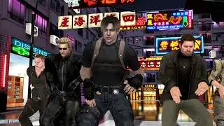 [MMD] BTS Butter - Leon Kennedy, Chris Redfield, Wesker, Piers, Jake バイオハザード Resident Evil 방탄소년단