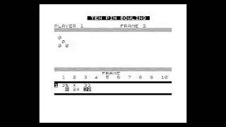 ZX81 - Ten Pin Bowling (Phipps Associates) 1982 loading and gameplay!