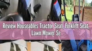 Review Houseables Tractor Seat, Forklift Seat, Lawn Mower Seat, Mower Seat, Backhoe Seat Replacement