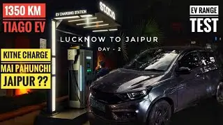 Tiago EV Range Test | Single Charge Me kitna Chali |EV Highway Range | EV Road Trip | DriveXShrestha