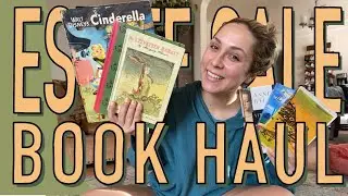 Estate Sale Book Haul | book thrifting vlog