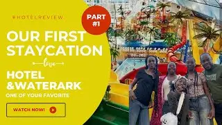 OUR FIRST CANADA STAYCATION | Niagara Falls Hotel + HUGE Water Park & Room Tour Day 1