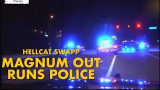 Magnum HellCat Swap Take Arkansas Police On A Chase But Can't Catch