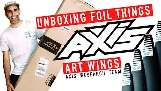 Крылья на гидрокрыльях AXIS ART Series 🔥 Распаковываем фольгированные вещи 🪓 ART 799 899 999 1099 | Первый взгляд 🤙
