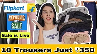 Flipkart Trousers Haul Under ₹500 😍 | Affordable & Stylish Pants for Women | Honest Review #flipkart