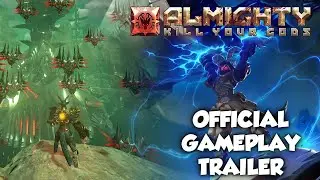 Almighty: Kill Your Gods - Gameplay trailer with developer commentary