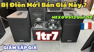 Bị Điên Nên Bán Giá Này? Loa Nexo Ps12 Bãi Pháp Giảm Sập Giá 1tr7 Bao Ship | lh 0888389222