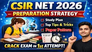 CSIR NET 2026 Preparation Strategy | Paper Pattern | Tips | best platform for csir net preparation 