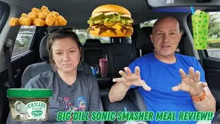 Taste Test: The New Grillo's Pickle Meal at Sonic!!😲😲😲