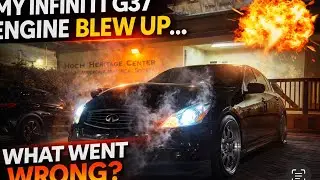 My infiniti G37 Engine Blew Up