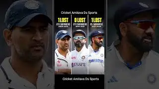 Indian Team Captain's Series Win & Lost #shorts #cricket #captain #win