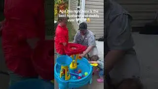 Outside time as a family is the best time ☀️ #fyp #foryou #viral #watergamesoutside #daddysoftiktok