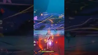 Yae miko vs coral defender | yae miko showcase | Yae miko main #shorts #genshinimpact #yaemiko