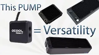 Alphacool pump modular AIOs: Serviceability and expandability without going full custom