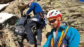 Pic du Midi d'Ossau - Voie normale des cheminées - Mai 2020
