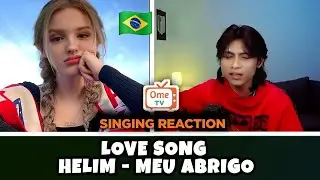 COVER SONG‼️LOVE SONGS FROM BRAZIL, GERMANY, RUSSIA, POLAND #ometvsingingreaction 