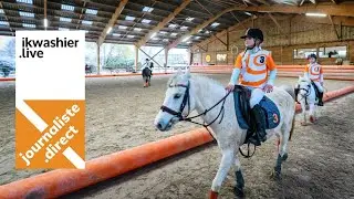 Horseball compétition Meurchin contre Les 4 Terres = 13 interviews flash avec Sarah Mortelecque