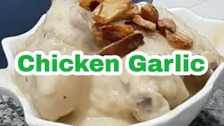GARLIC MUSHROOM CHICKEN in Coconut Milk | Garlic Mushroom Chicken Recipe | Ms Ghenn