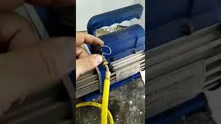 Teste de bomba de vácuo