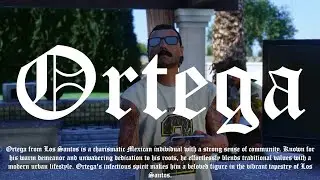 ORTEGA [ FREE CUSTOM PED] - GTA 5 / FiveM FREE DOWNLOAD