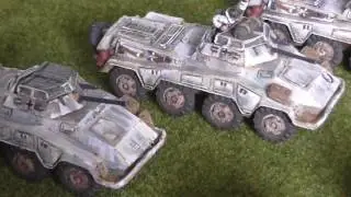 Flames of War Painted - Winterised German Vehicles
