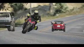 2025 Honda CB1000 Hornet SP Realistic handling mod - GTA V
