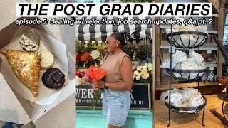 THE POST GRAD DIARIES | EP. 05: dealing w/ rejection, updates, halara breezeful try on haul, q&a