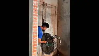 The Hidden Danger Behind Wall Cutting Machines 🤯😲