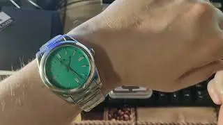 Распаковка механических часов Paulareis Oyster perpetual homage
