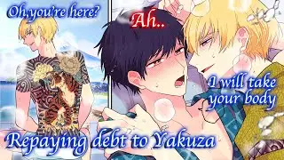 【BL Anime】The man who can not go against the boss got to be kissed by him in his office…【Part 2】