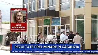 Rezultate preliminare &icirc;n Găgăuzia