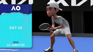 LIVE | AO Animated Day 10 | Australian Open 2026