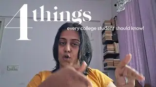 4 things every college student SHOULD KNOW coming from a psychology student