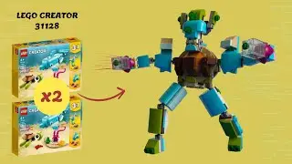 LEGO CREATOR 31128 X2 MEGA ROBOT ( Alternate Build ) #lego #moc #mech #legoideas #tutorial #craft